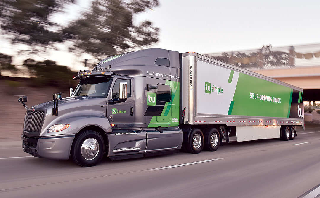 Autonomous trucker TuSimple logs first no-human road test