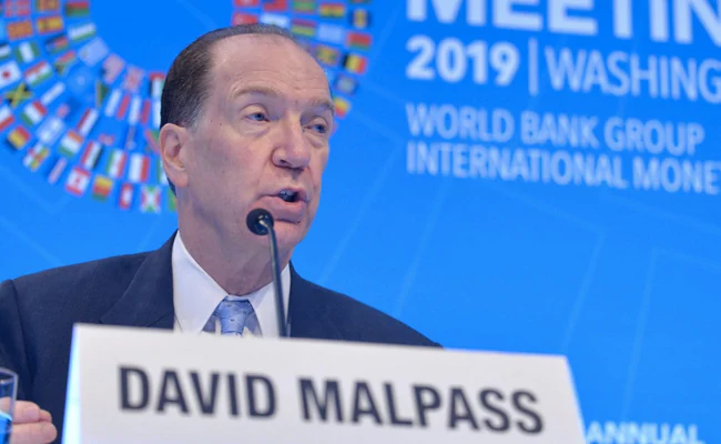 Global debt levels rose ‘substantially’ in 2021 – World Bank’s Malpass