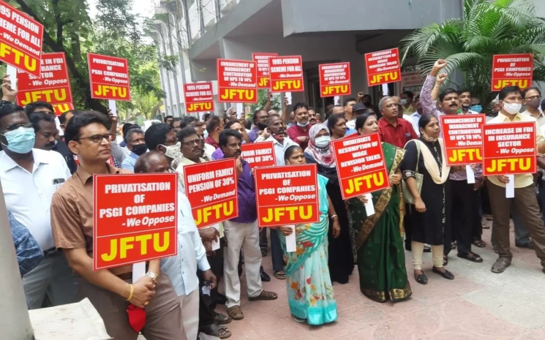 Wage-Revision: PSU general insurance unions threaten “2-day complete strike” from July 27th, demand pay parity with LIC