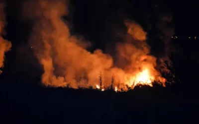 Cargo plane with Serbian defence material crashes in northern Greece