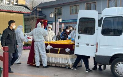 China could see as many as 25,000 deaths a day from Covid-19 in Jan