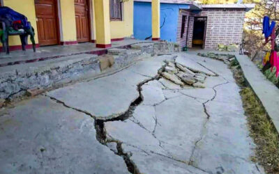 Two more hotels lean towards each other in Joshimath, cracks widen at many places