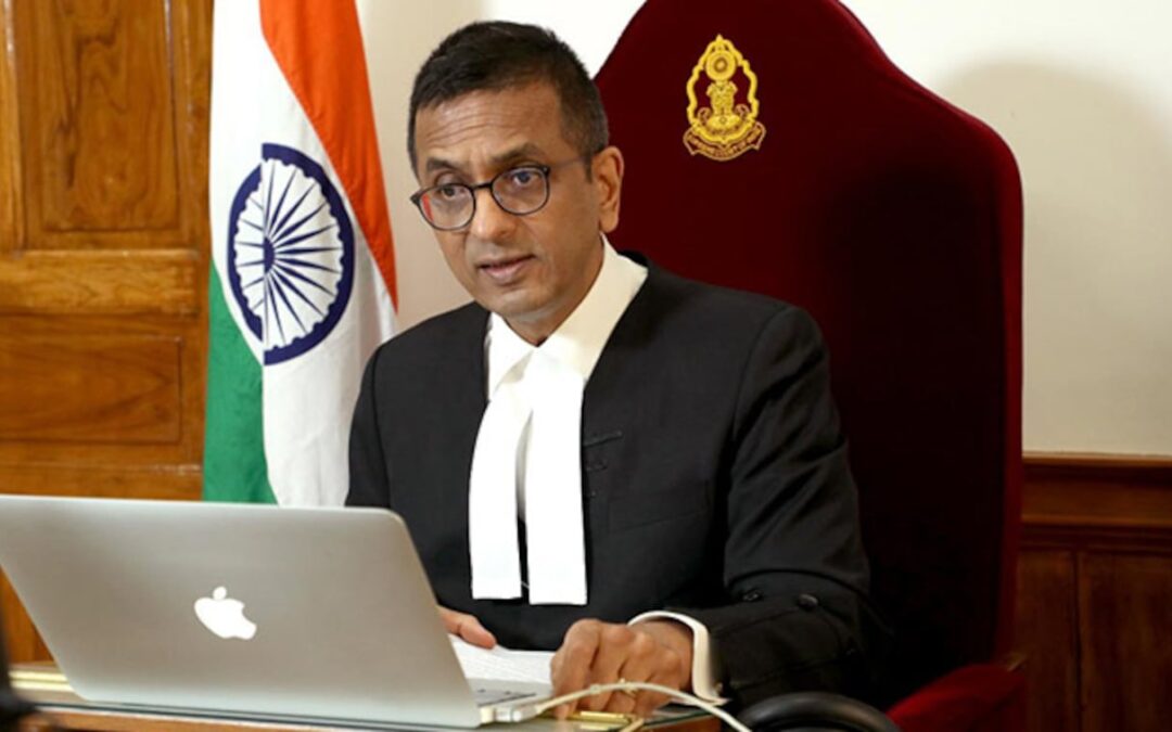 Complaint lodged for impersonating CJI D Y Chandrachud, seeking money