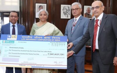 LIC pays Rs 2,441 crore as an interim dividend to government