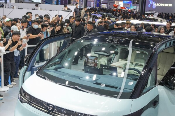 Chinese automakers redefine the car as a living space at Beijing Auto Show