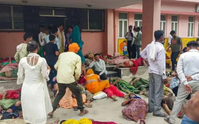 Hathras Stampede: Death toll rises to 121 occurred at a`satsang’
