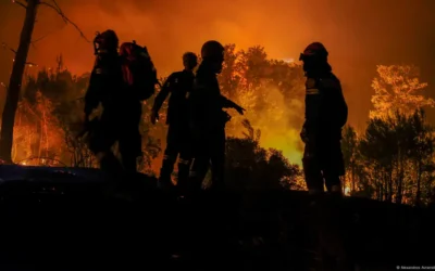 Major wildfire rages out of control on the fringes of the Greek capital