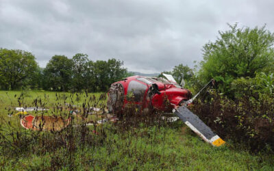 Hyderabad-bound helicopter crashes in Pune; 4 occupants survive mishap