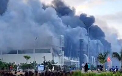 Fire breaks out at Tata Electronics factory in TN; none injured