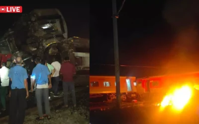 Darbhanga Bagmati express collides with a stationary goods train near Chennai ,19 injured