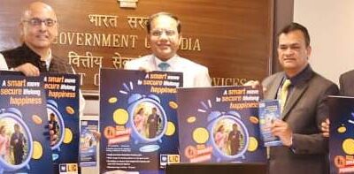 DFS Secy launches LIC’s new Pension plan