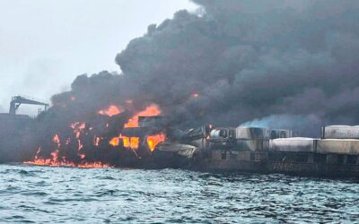 UK police charge Russian captain involved in U.S. tanker ship crash