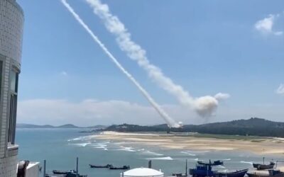 Chinese military conducts large-scale drills around Taiwan