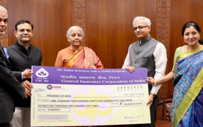 GIC Re pays Rs 1,445 crore of dividend to govt in FY24-25