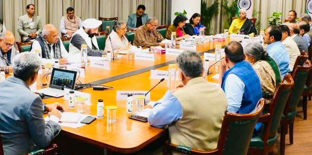 Sitharman meets trade unions for pre-budgetary consultations