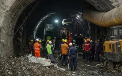 Sikkim tunnel collapse: 22 bodies recovered,explosion suspected to have been caused by methane gas