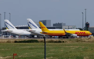 DHL cargo plane lands in Hanover after mid-air collision with object